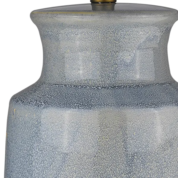 Trend Home Brass Ceramic Table Lamp with Seasalt Linen Shade - Image 5