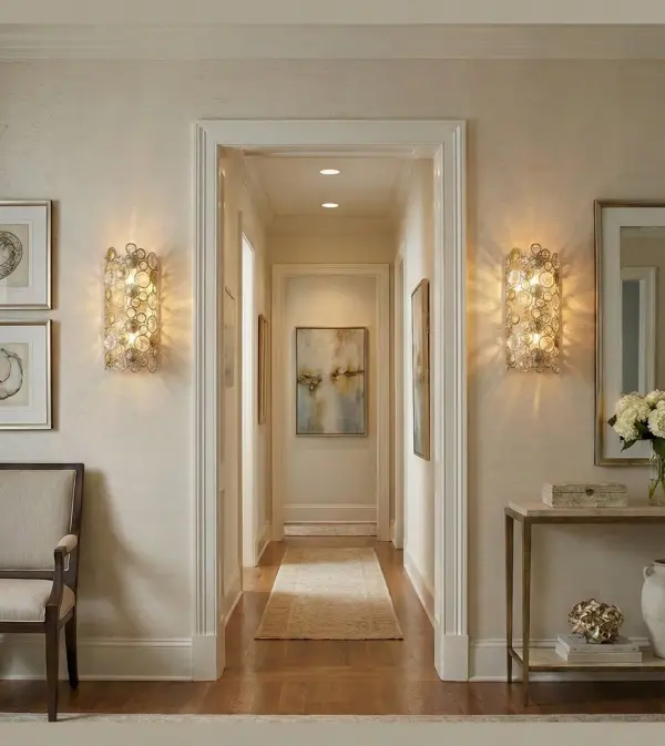 Vitozzi 2-Light Sconce in Antique Silver Leaf - Image 3