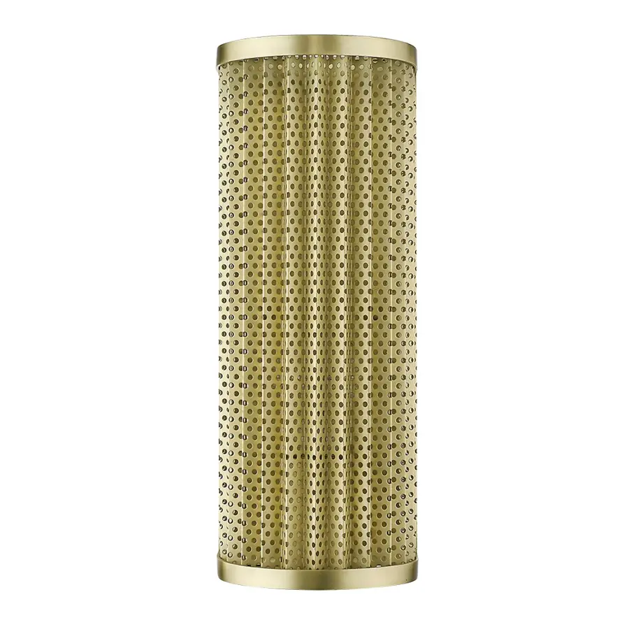 Basetti 1-Light Wall Sconce in Gold - Image 1