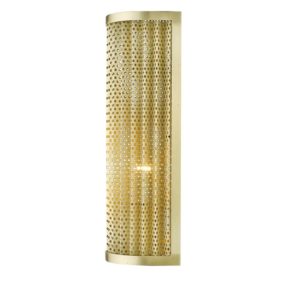 Basetti 1-Light Wall Sconce in Gold - Image 2