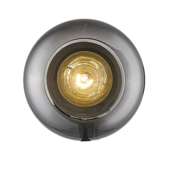 Lunette 1-Light Sconce in Aged Brass - Image 3