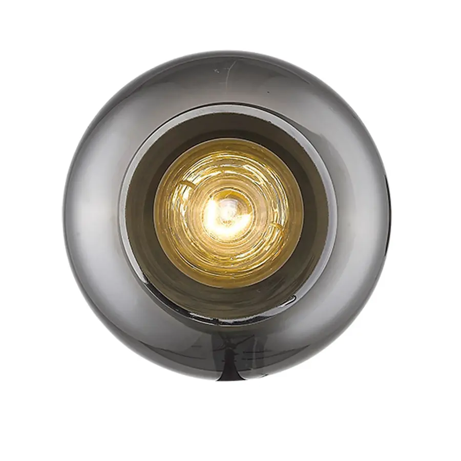 Lunette 1-Light Sconce in Aged Brass - Image 3