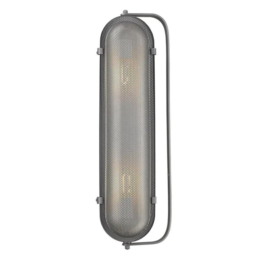 Terra 2-Light Wall Sconce in Gray Iron - Image 2