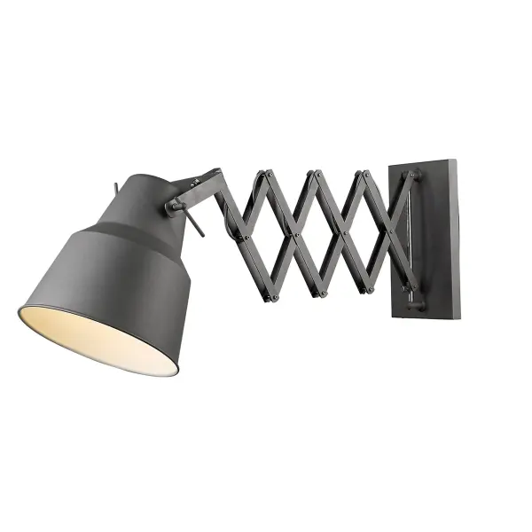 Plexus 1-Light Wall Sconce in Gray Iron - Image 3