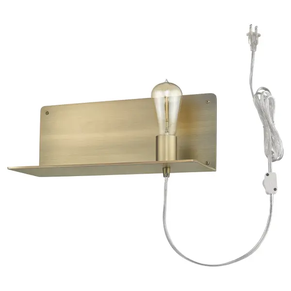 Arris 1-Light Sconce in Aged Brass - Image 4