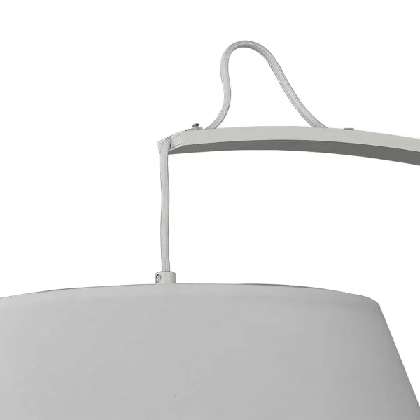 Della 1-Light Wall Sconce in White - Image 4