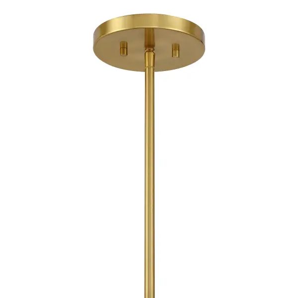 Darien 6-Light Chandelier in Warm Brass - Image 6