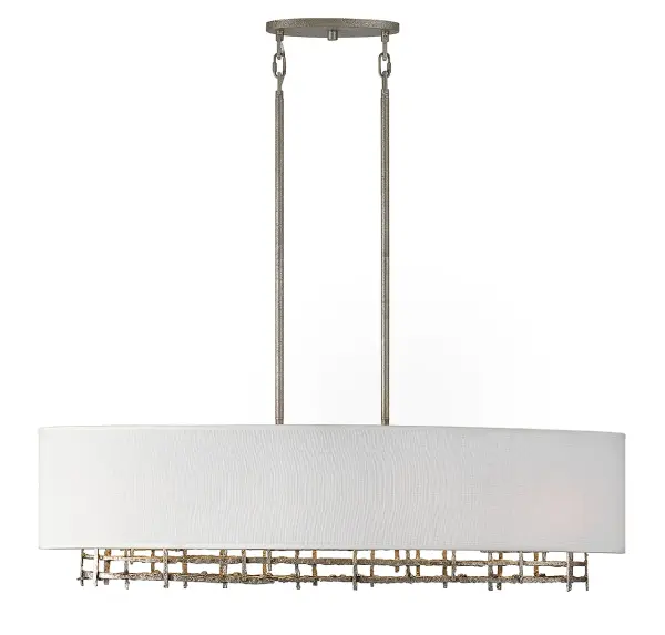 Cameo 4-Light Linear Chandelier in Champagne Luxe - Image 3