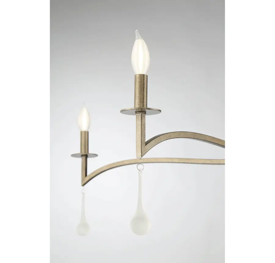 Laramie 5-Light Chandelier in Chelsea Gold - Image 6