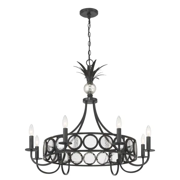 Hearst 8-Light Chandelier in Black Tourmaline - Image 5