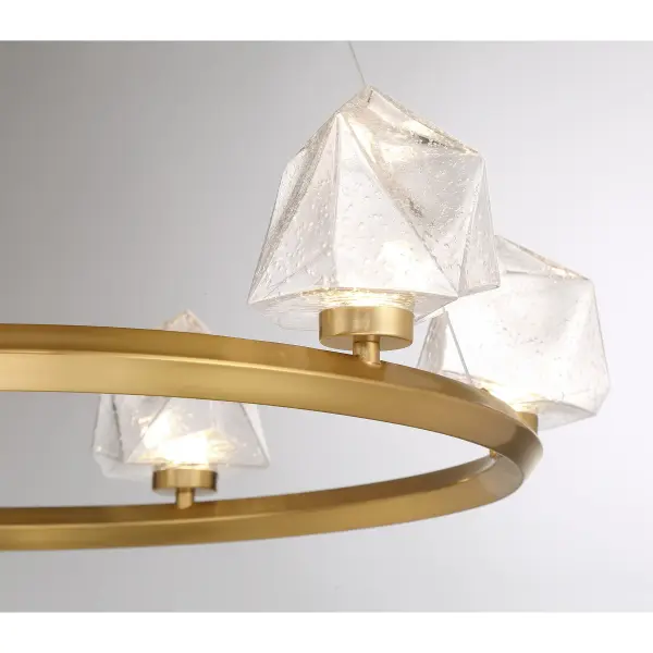 Castello LED Chandelier in Warm Brass - Image 7