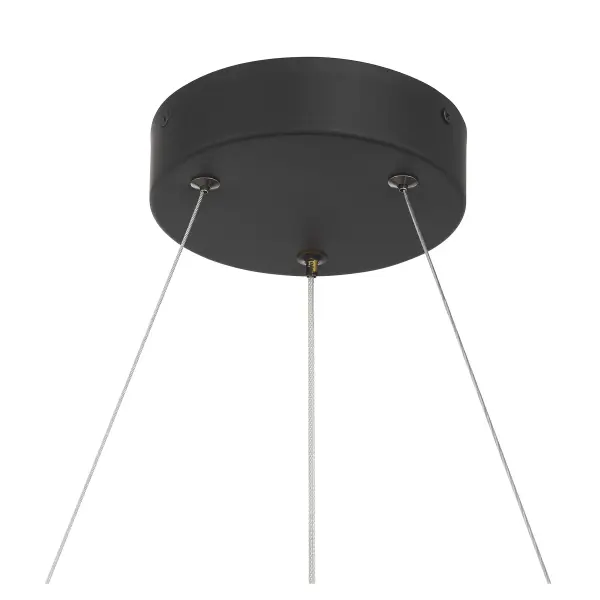 Castello 6-Light Chandelier in Matte Black - Image 6