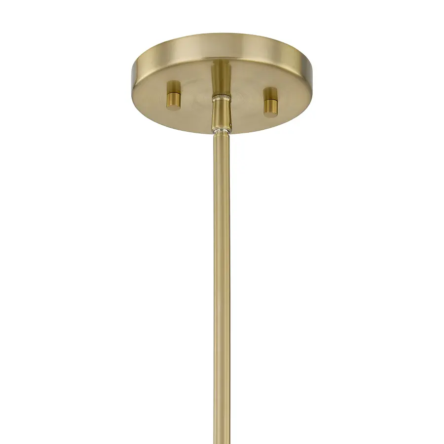 Baldwin 8-Light Chandelier in Noble Brass - Image 6