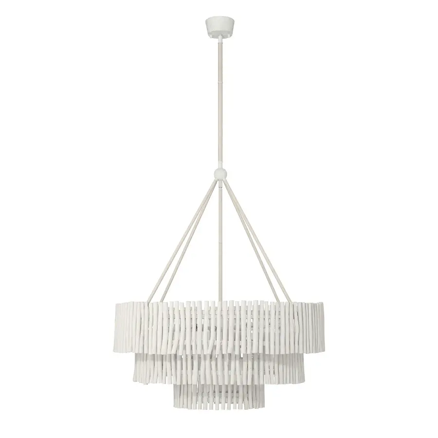 Phong 9-Light Chandelier in Blanco - Image 2