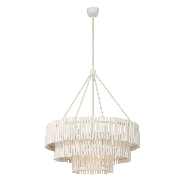 Phong 9-Light Chandelier in Blanco - Image 5