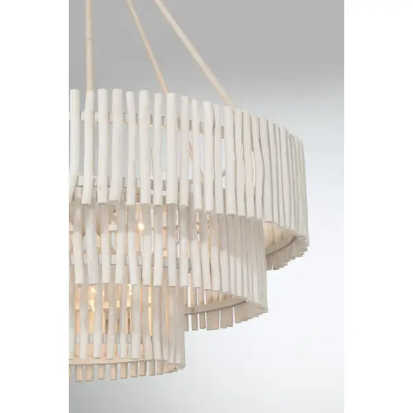 Phong 9-Light Chandelier in Blanco - Image 7