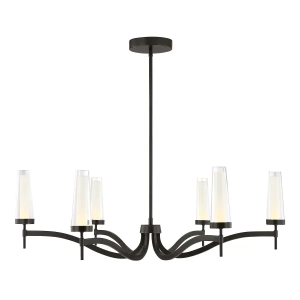 Butler 6-Light Chandelier in Mediterranean Bronze - Image 1
