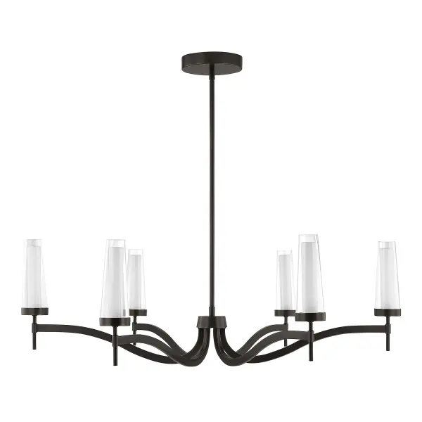 Butler 6-Light Chandelier in Mediterranean Bronze - Image 2