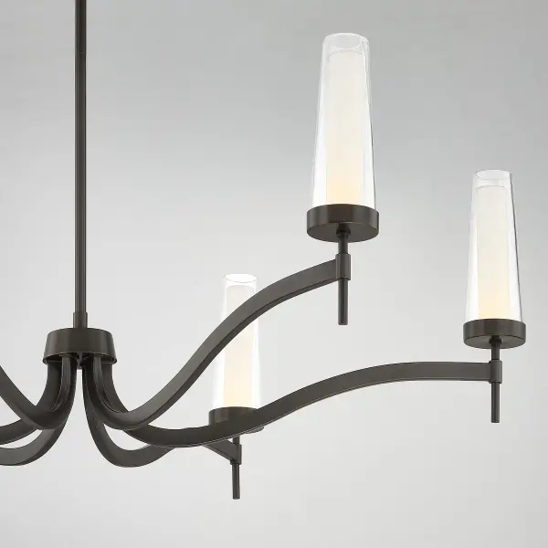 Butler 6-Light Chandelier in Mediterranean Bronze - Image 7