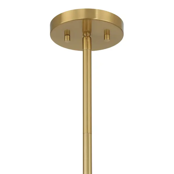 Espacio 6-Light Chandelier in Warm Brass by Breegan Jane - Image 6