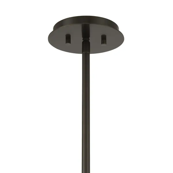 Salford 9-Light Chandelier in Mediterranean Bronze by Dann Foley - Image 6