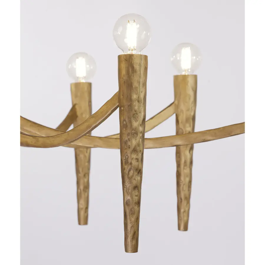 Belleza 10-Light Linear Chandelier in Spumante by Breegan Jane - Image 6