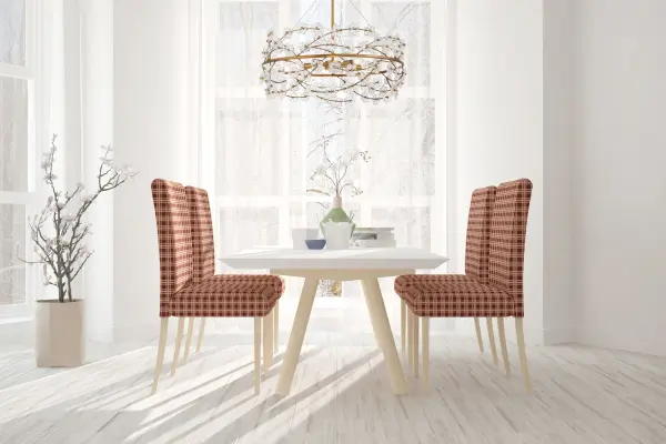 Camille 5-Light Chandelier in Warm Brass - Image 7