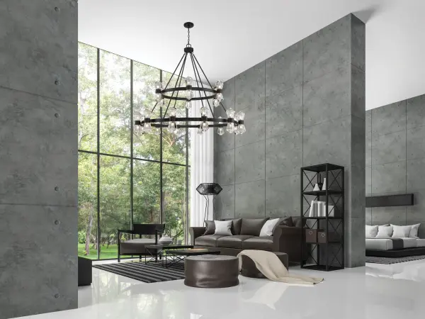 Dryden 36-Light LED Chandelier in Matte Black - Image 6