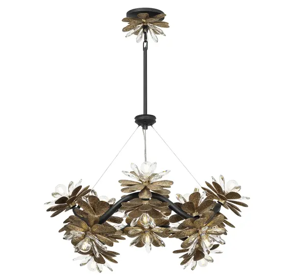 Giselle 16-Light Chandelier in Dephine - Image 3