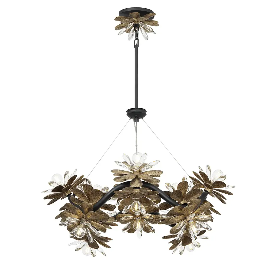 Giselle 16-Light Chandelier in Dephine - Image 3