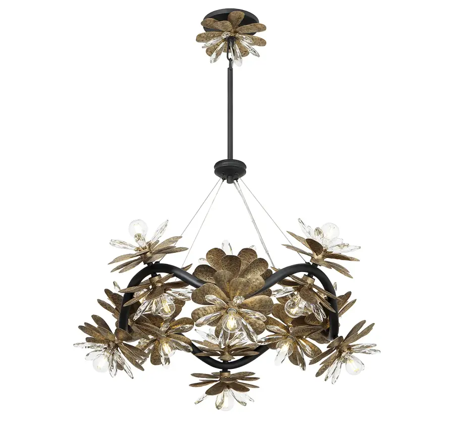 Giselle 16-Light Chandelier in Dephine - Image 5