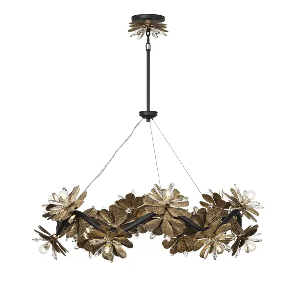 Giselle 24-Light Chandelier in Dephine - Image 5