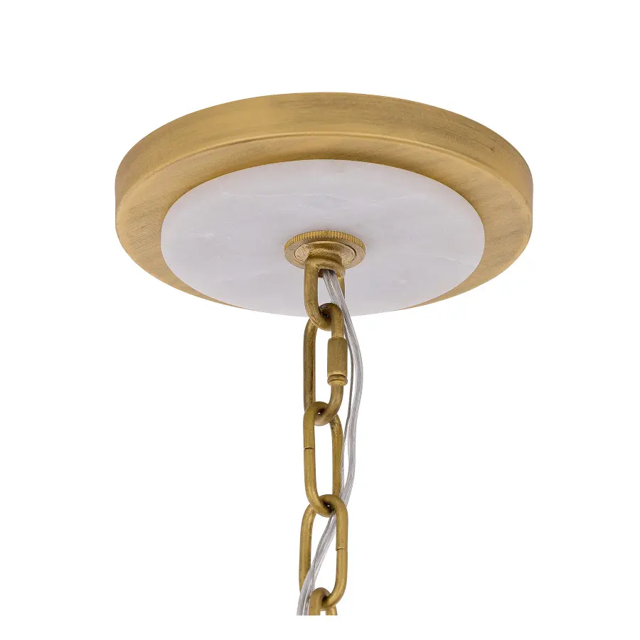 Judi 8-Light Chandelier in Distressed Gold by Breegan Jane - Image 5