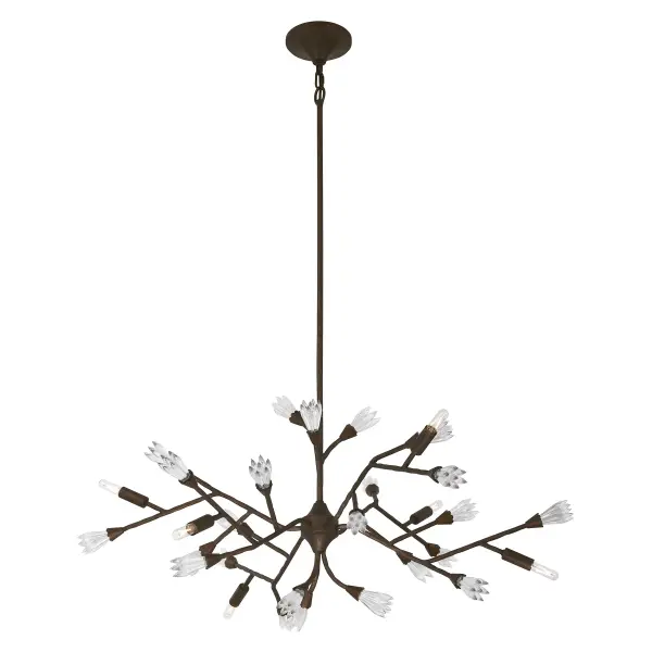 Malinda 6-Light Chandelier in Bark by Breegan Jane - Image 3