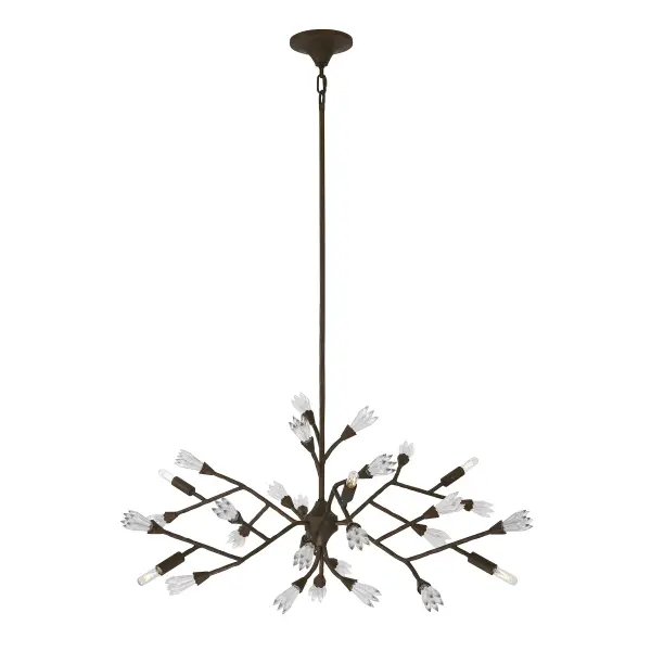 Malinda 6-Light Chandelier in Bark by Breegan Jane - Image 4