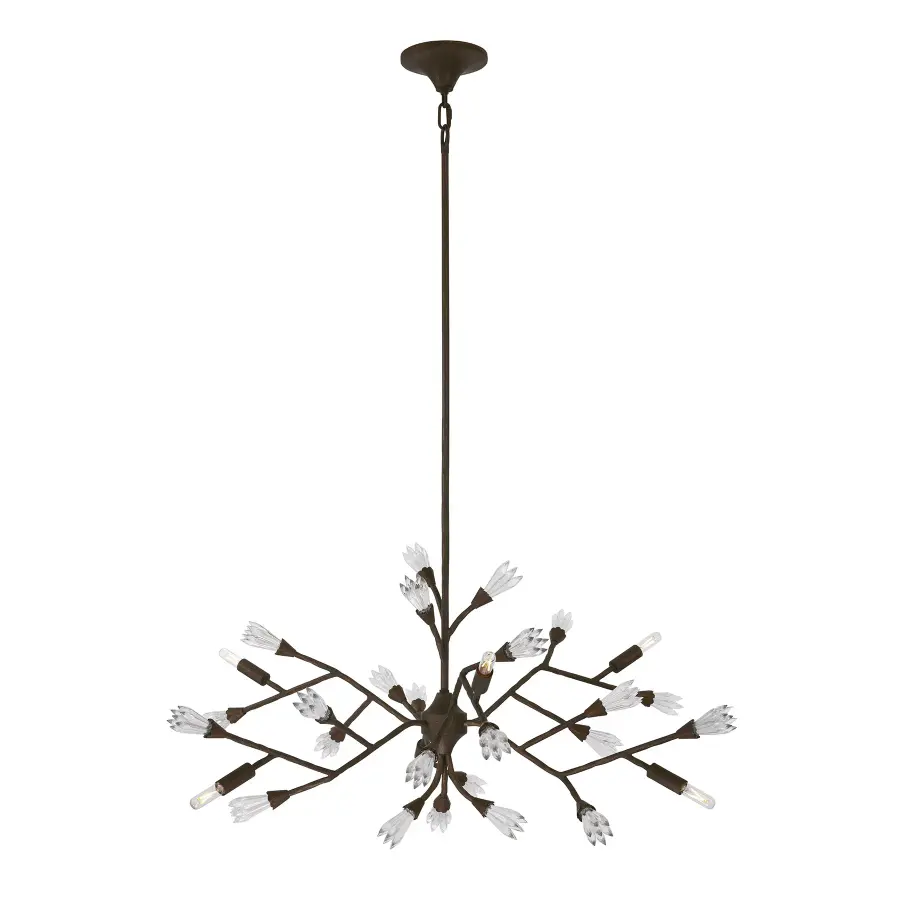 Malinda 6-Light Chandelier in Bark by Breegan Jane - Image 4