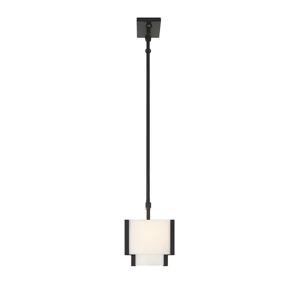 Orleans Eight Light Linear Chandelier in Black Cashmere - Image 5
