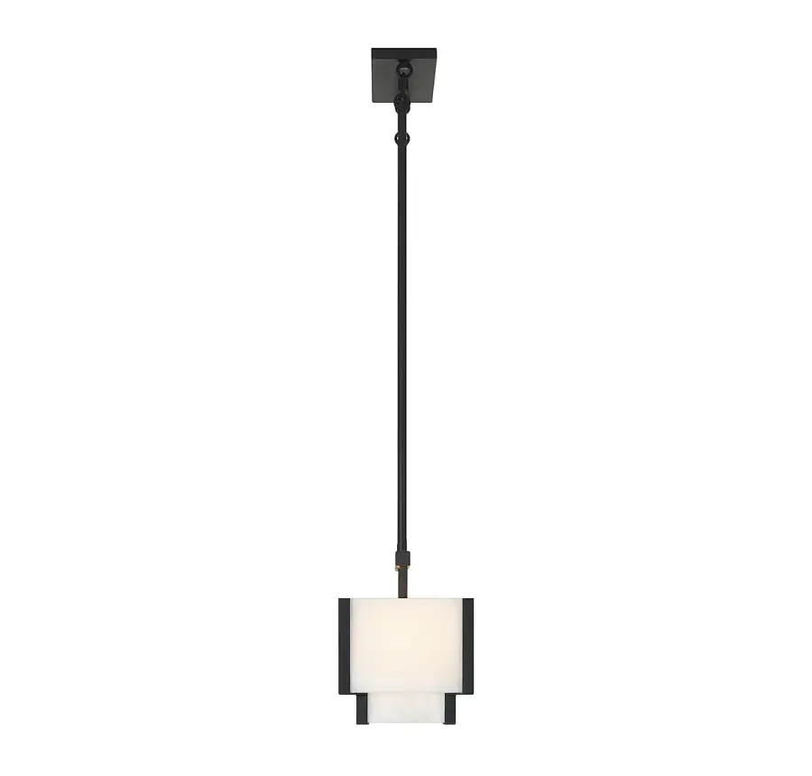 Orleans Eight Light Linear Chandelier in Black Cashmere - Image 5