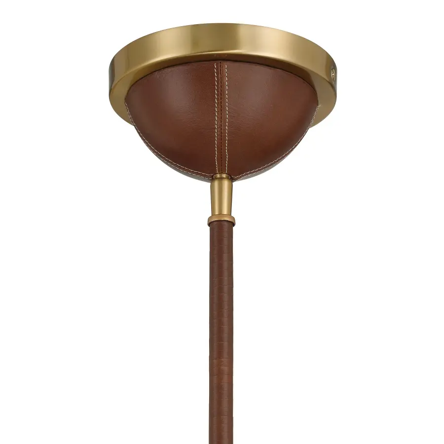 Abeline 8-Light Chandelier in Warm Brass - Image 6