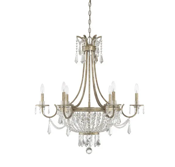 Claiborne 6-Light Chandelier in Avalite - Image 2
