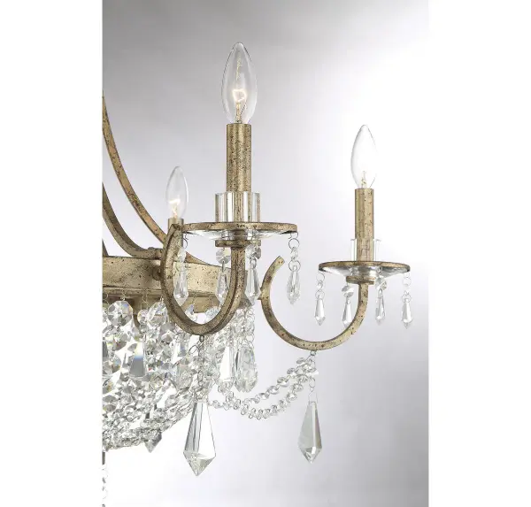 Claiborne 6-Light Chandelier in Avalite - Image 6