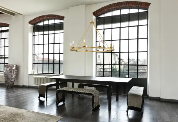 Middleton 10-Light Chandelier in Warm Brass - Image 7
