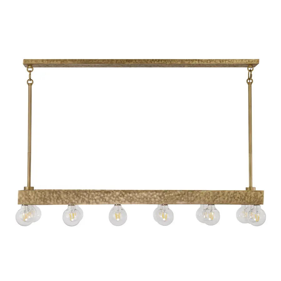 Etereo 14-Light Linear Chandelier in Spumante by Breegan Jane - Image 2