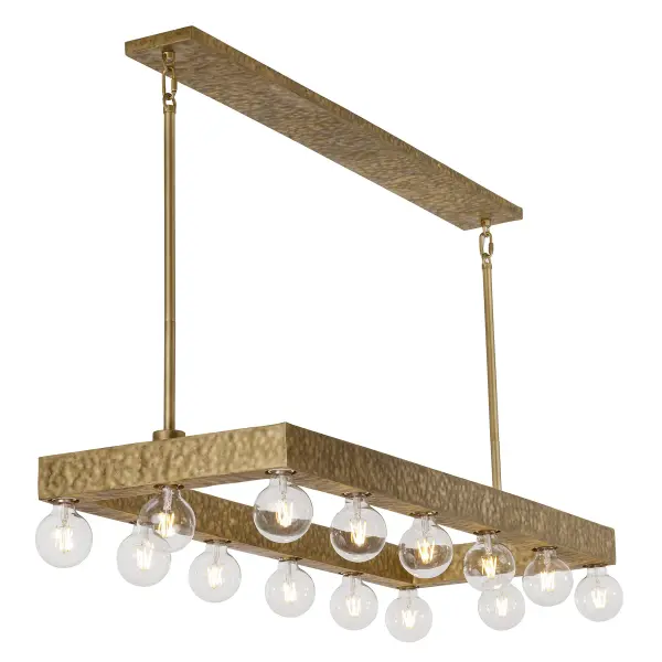 Etereo 14-Light Linear Chandelier in Spumante by Breegan Jane - Image 5