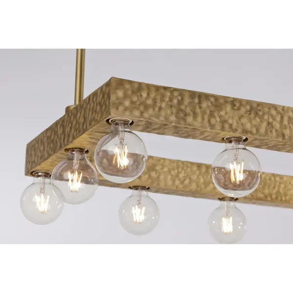 Etereo 14-Light Linear Chandelier in Spumante by Breegan Jane - Image 6