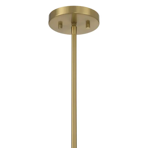 Denison 6-Light Chandelier in Warm Brass by Dann Foley - Image 6