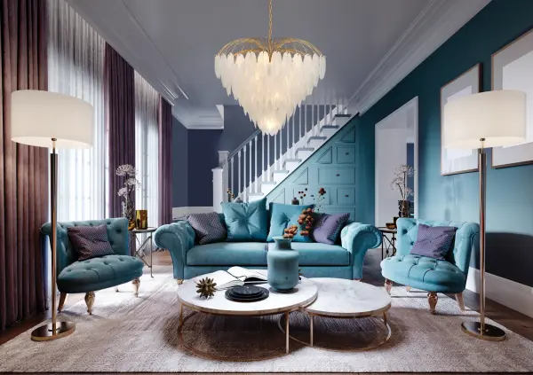 Boa 15-Light Chandelier in Warm Brass by Breegan Jane - Image 7
