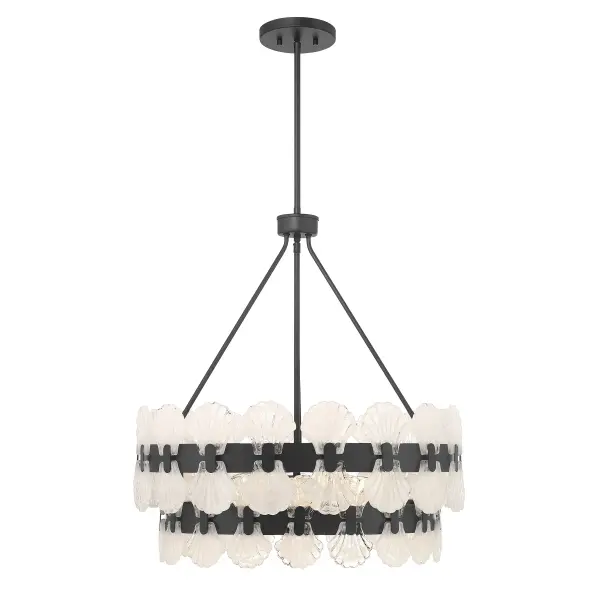 Bancroft 5-Light Chandelier in Matte Black - Image 1