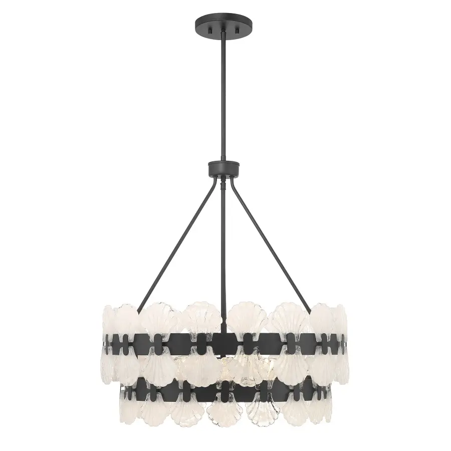 Bancroft 5-Light Chandelier in Matte Black - Image 1