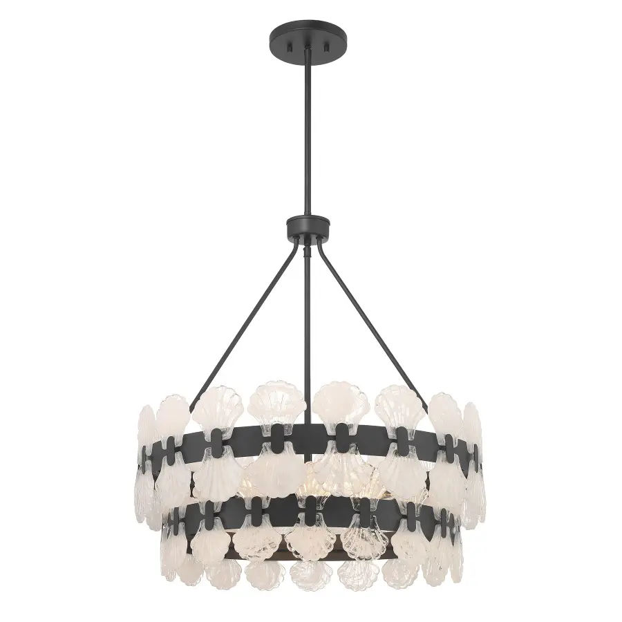 Bancroft 5-Light Chandelier in Matte Black - Image 3